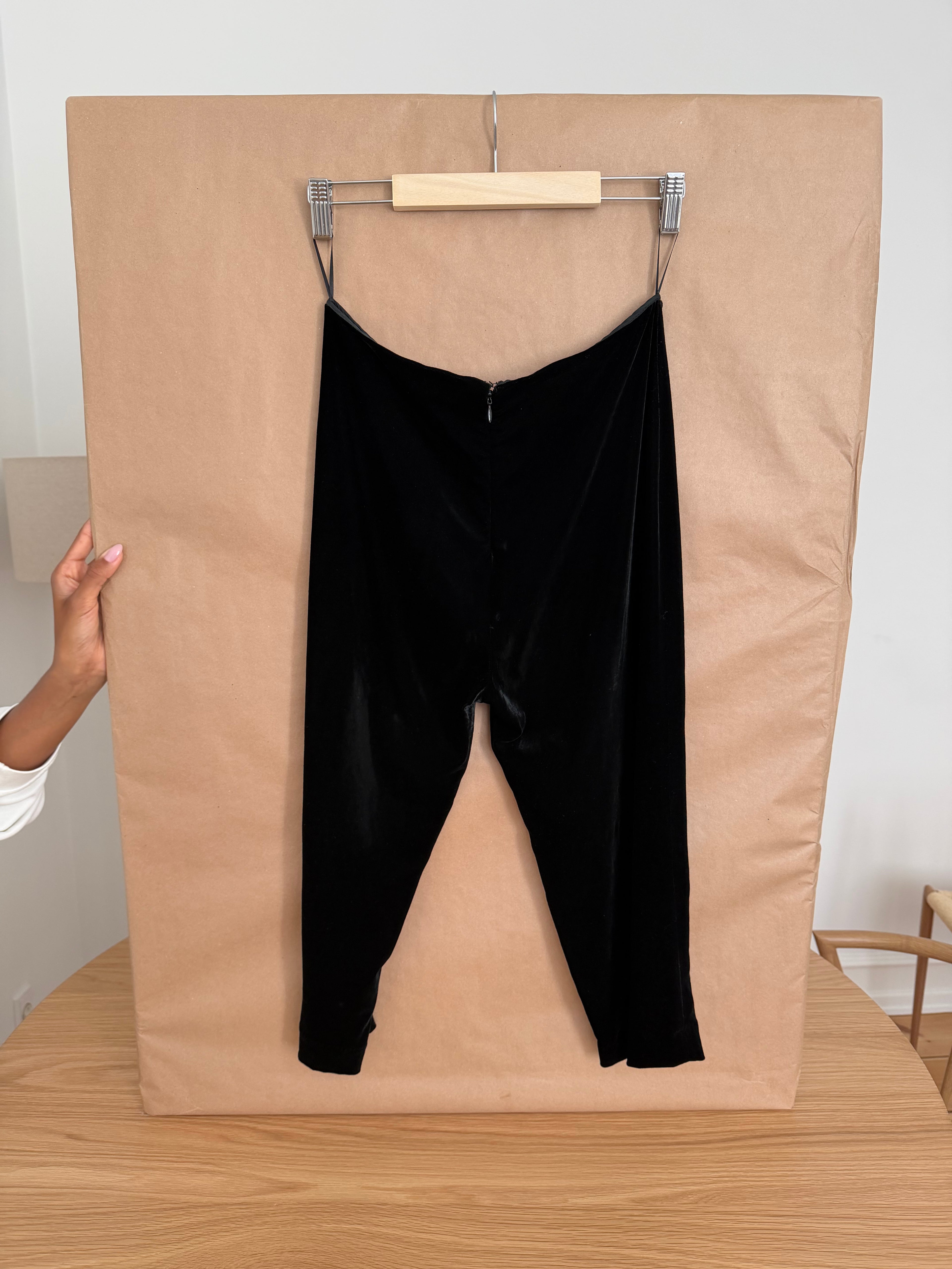 DOLCE & GABBANA VELVET CAPRI
