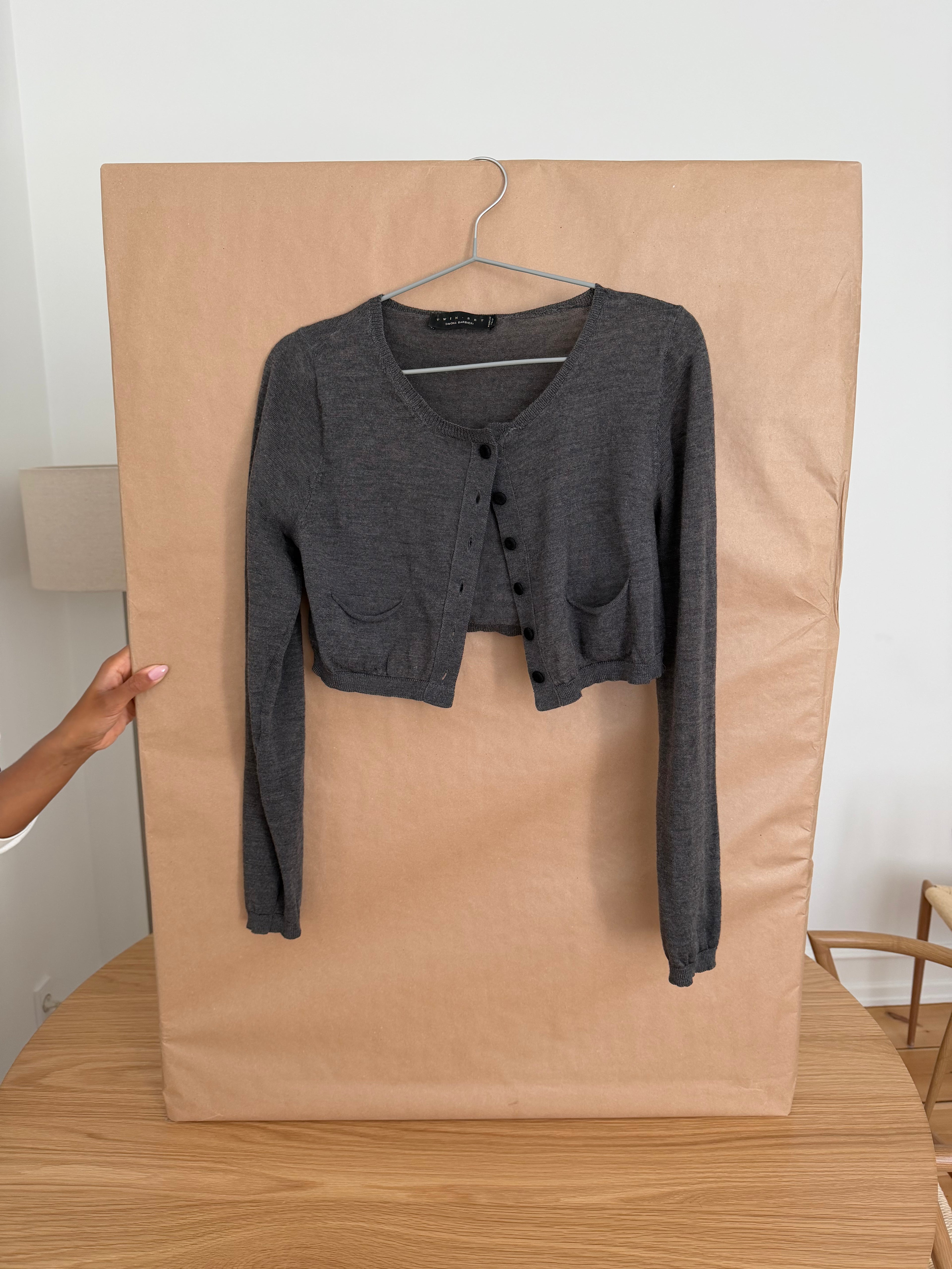 TWINSET Cropped Knit Bolero