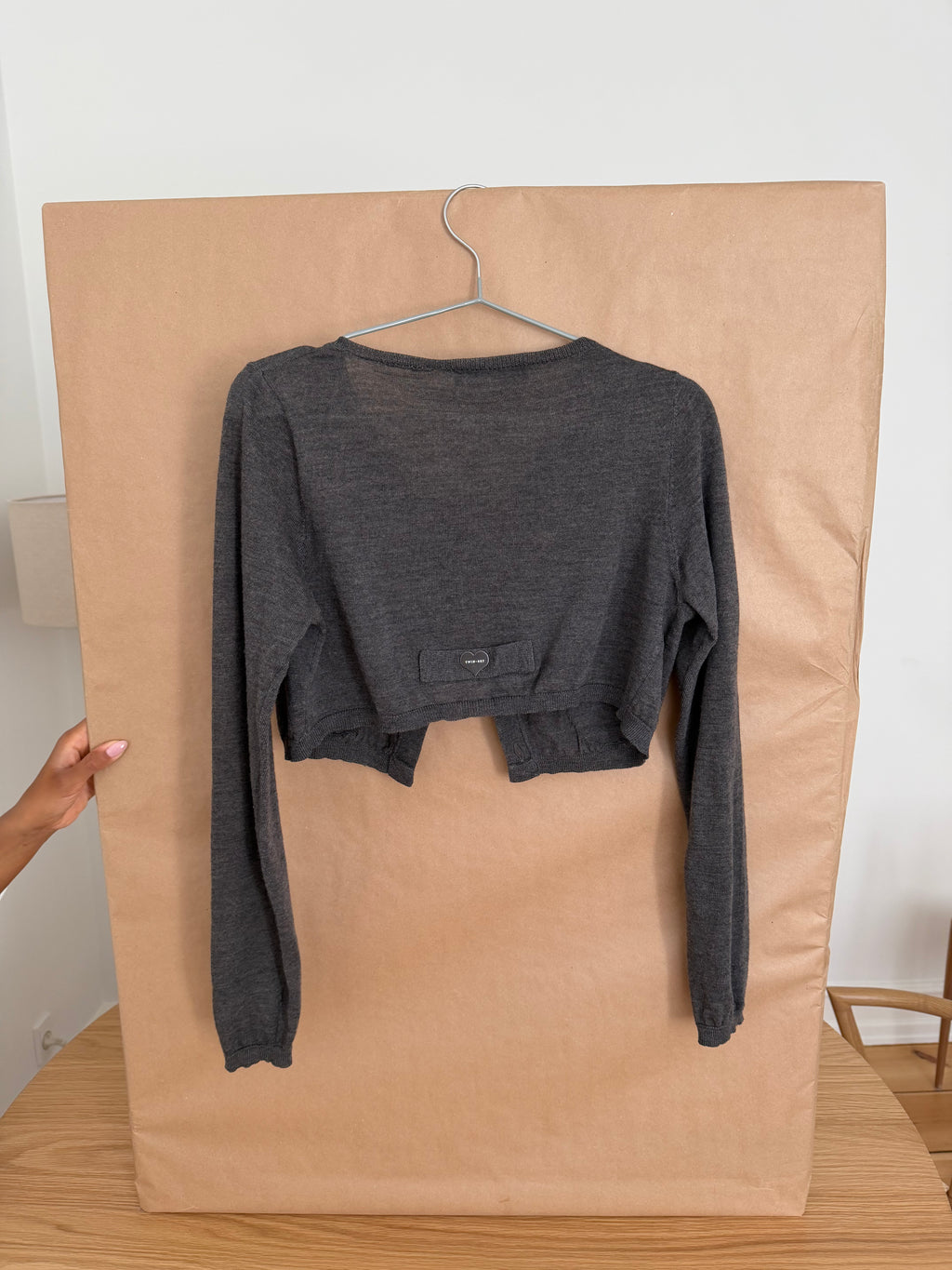 TWINSET Cropped Knit Bolero