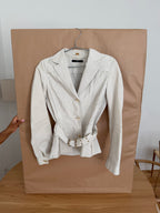 HUGO BOSS Belted Tailored Jacket