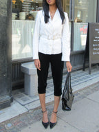 DOLCE & GABBANA VELVET CAPRI