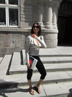 MOSCHINO Deep V-Neck Cardigan