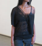 Open-Weave Lace Top